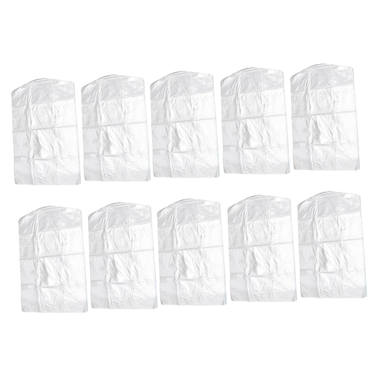 Garneck 50 Fundas Protectoras Para Ropa 60x150 Cm 2.2 Mils Bolsa Para Guardar Ropa Funda De Abrigo Transpirable Antipolvo Para Armario Uso Doméstico Pack De 50 Unidades