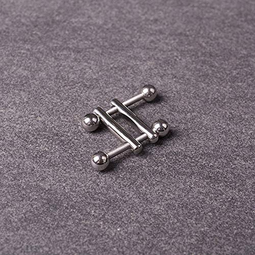 Pince à mamelons double embout stimulateur clitoris et seins