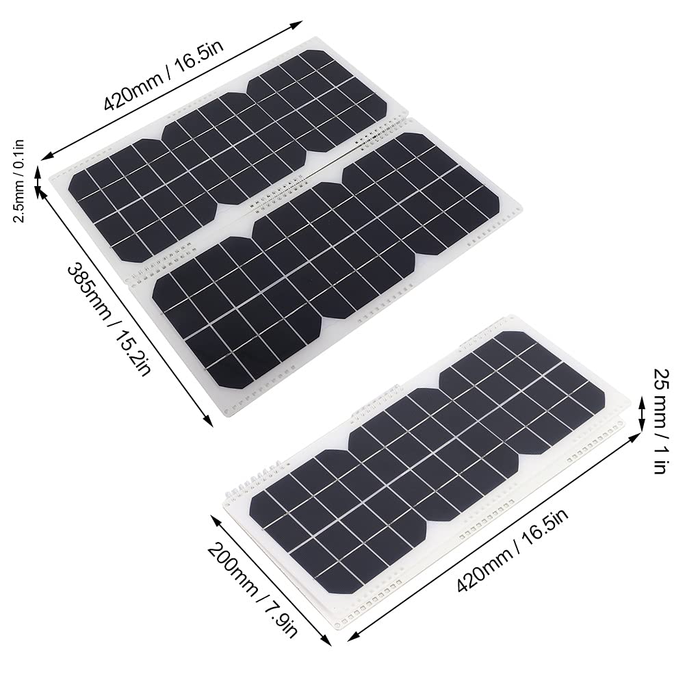 Panneau Solaire en Silicium Monocristallin 20 W, Panneau Solaire