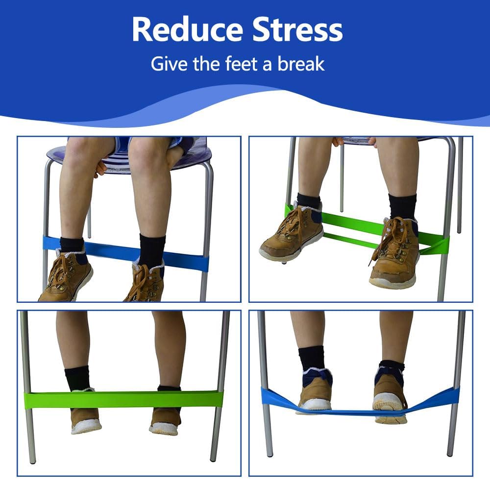 6 Pieces Chair Bands for Kids with Fidgety Feet ADHD Sensory Room Must-Haves - Image 3