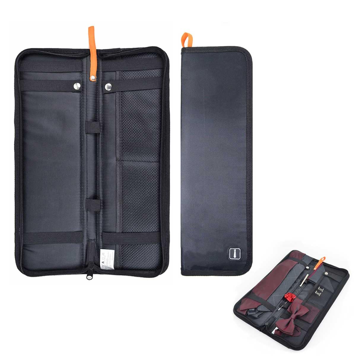 Amazon.co.jp: BXSKRES(なか) ネクタイケース 携帯用ネクタイケース