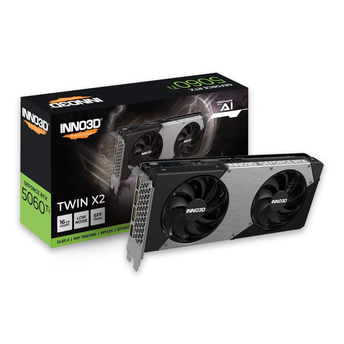 Amazon | INNO3D GeForce RTX 5060 Ti 16GB TWIN X2 GD5060T