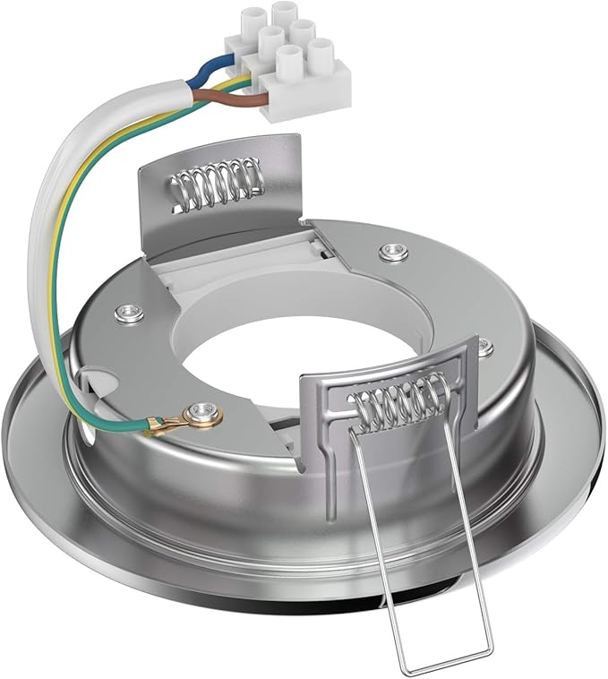 ledscom.de ledscom.de Inbouw plafondlamp ZOBE, glanzend chroom, rond, 107mm Ø, 1x GX53 max. 25W photo 3