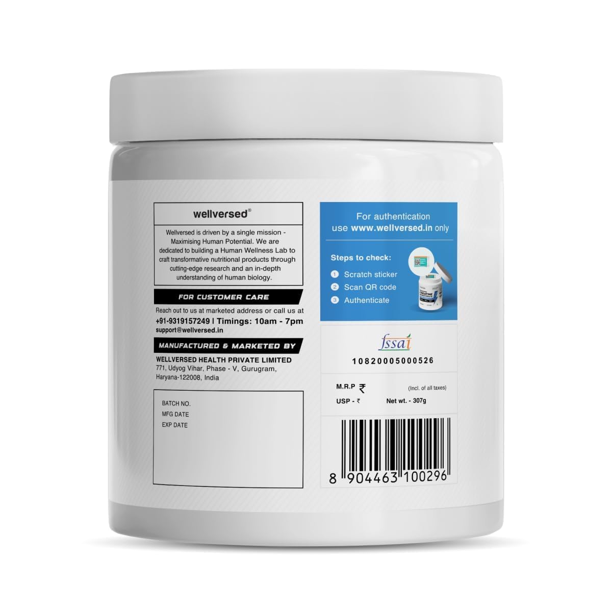 Wellcore Pure Micronised Creatine Powder (83 Servings, Watermelon Wave) — Amazon image 9