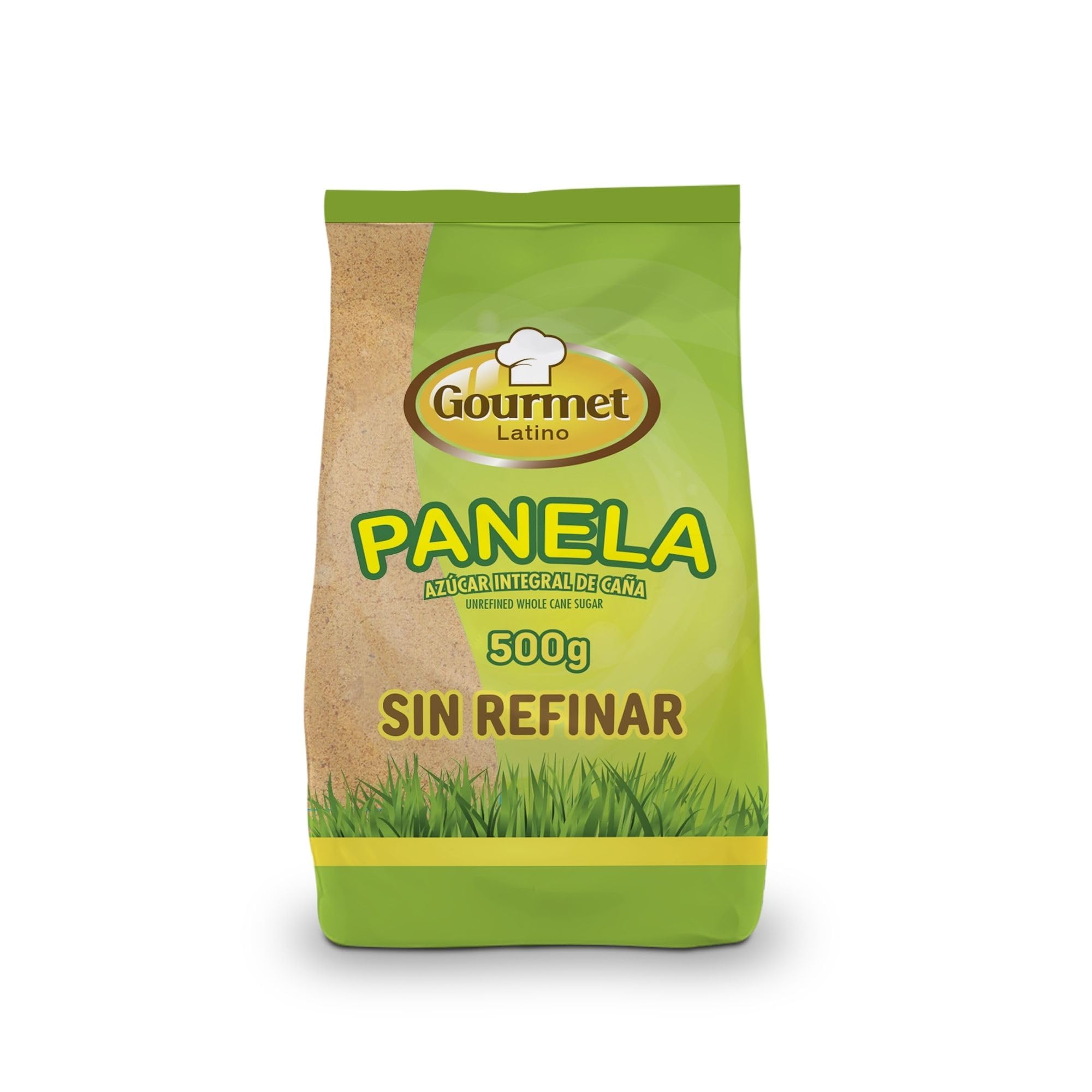 Panela Pulverizada 500 g Rica en Vitaminas y Minerales Azúcar Integral de Caña Sin Refinar Gourmet Latino