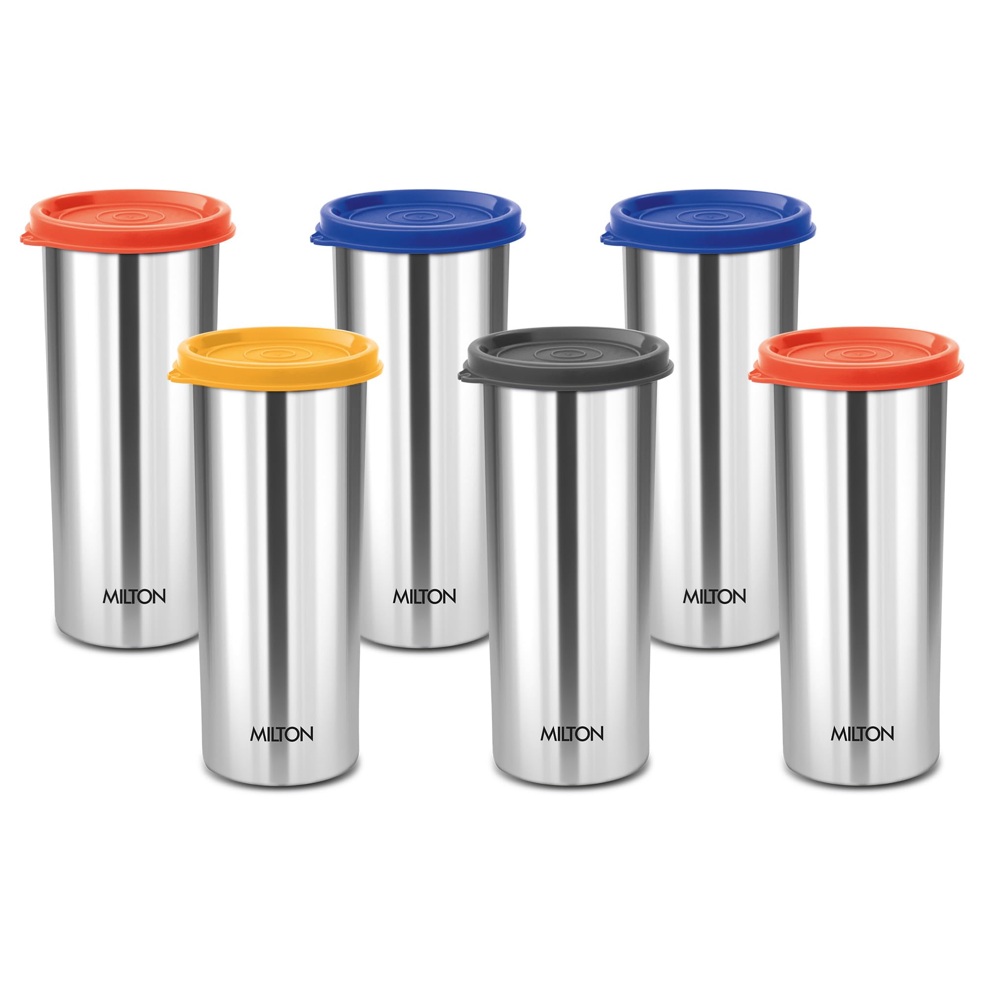 MILTON Stainless Steel Tumbler with Lid, 415 ml, BPA Free Water Tumbler, Leak Proof, Office Tumbler, Rust-free, Easy Grip, Easy to Carry, Travel Bottle, Assorted (Lid Color May Vary) — Amazon image 11