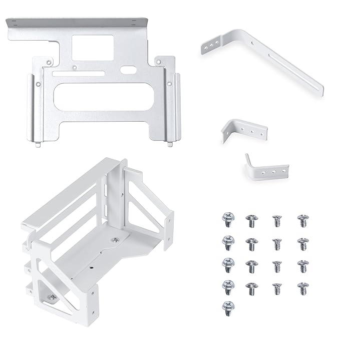 Lian Li O11DE-2W Upright GPU Kit I Upright Graphics Card Kit for O11D EVO - White - G89.011DE-2W.in