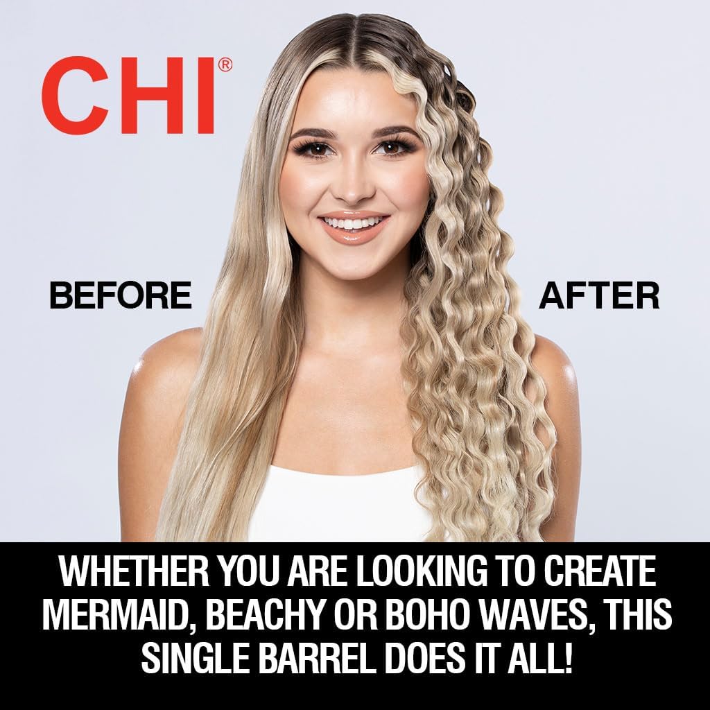 CHI Multi-Wave Styler, Hair Waver With Adjustable Barrel For Customizable Waves, Reduces Frizz & Increases Shine, Black - Image 5