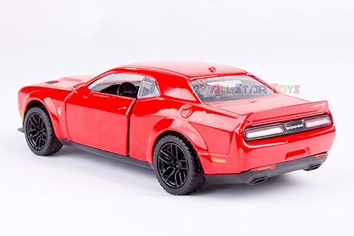 Miniatura 5 de American Legends ROJO 2018 Dodge Challenger Hellcat Widebody