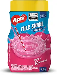 Pó Para Preparo De Milk-Shake Apti 360g Morango