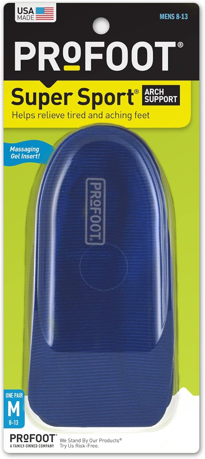 Profoot Supersport Arch Support Men 1 Pair Health & Household