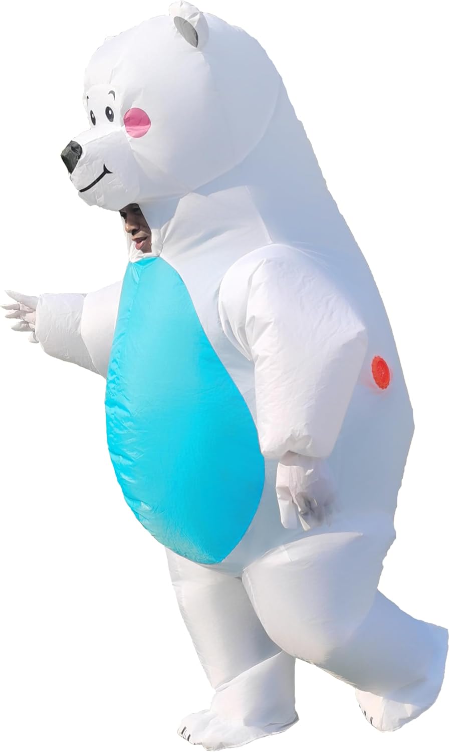 Inflatable Costume Adult Bear Costume Blow up Costumes for Adults Cosplay Party Festival Halloween Parade Carnival Suit Jumpsuit Inflatable Costumes for Adults