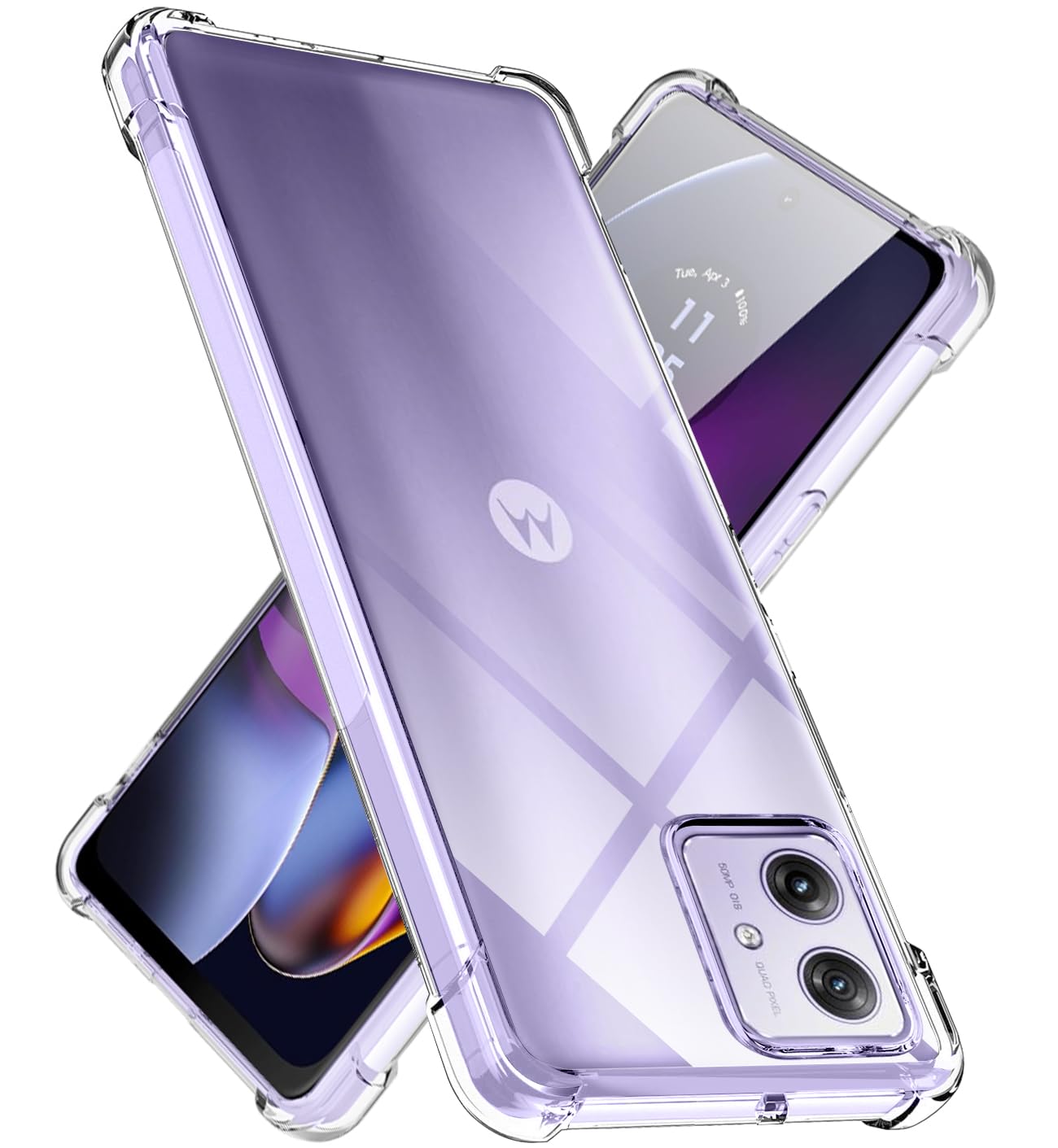 moto g64y 5g 透明ケース　AC 使用少 Amazon.co.jp: MOTO G64 5G / G64y 5G ケース クリア 透明