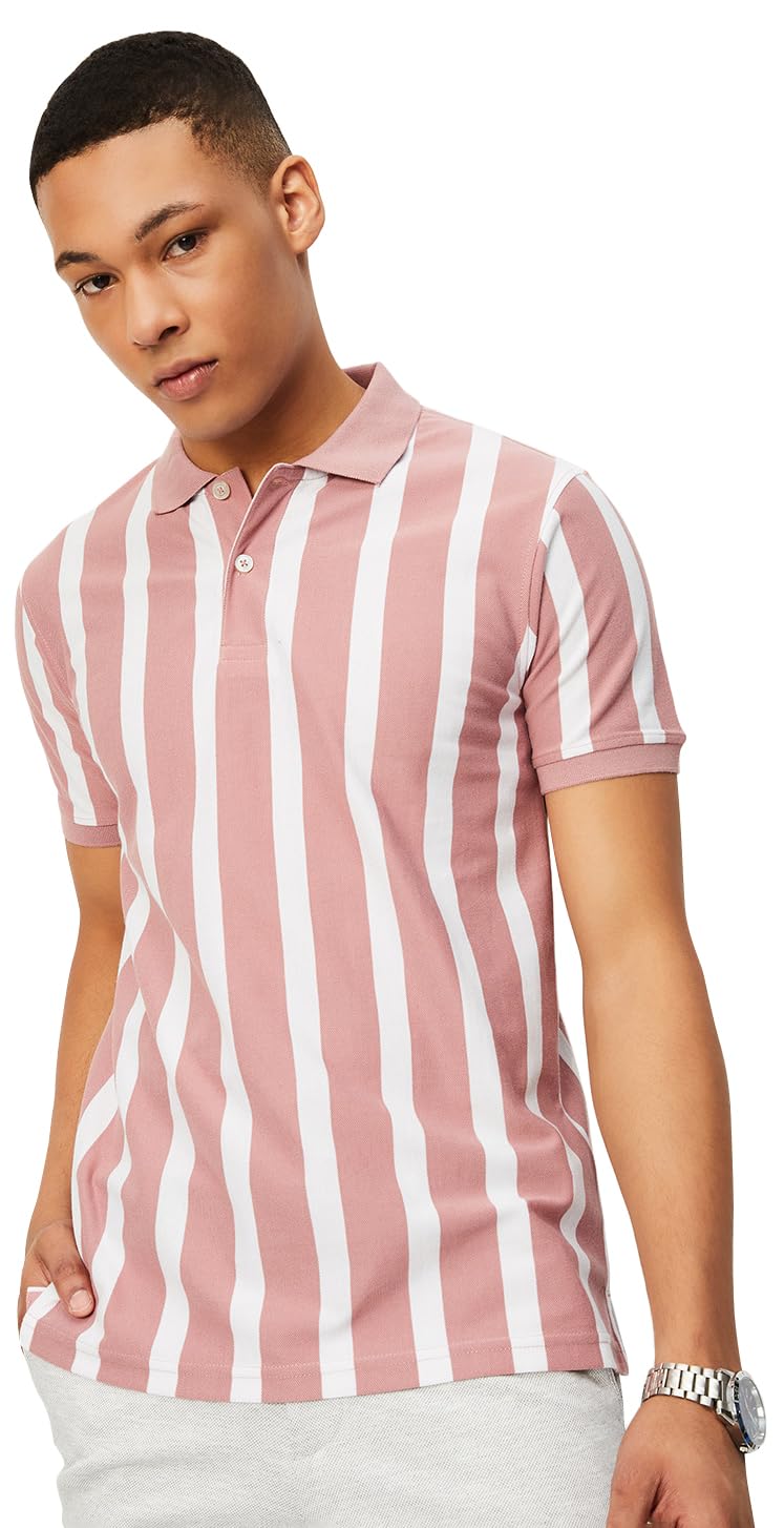 max Men's Striped Regular Fit T-Shirt-picture-29