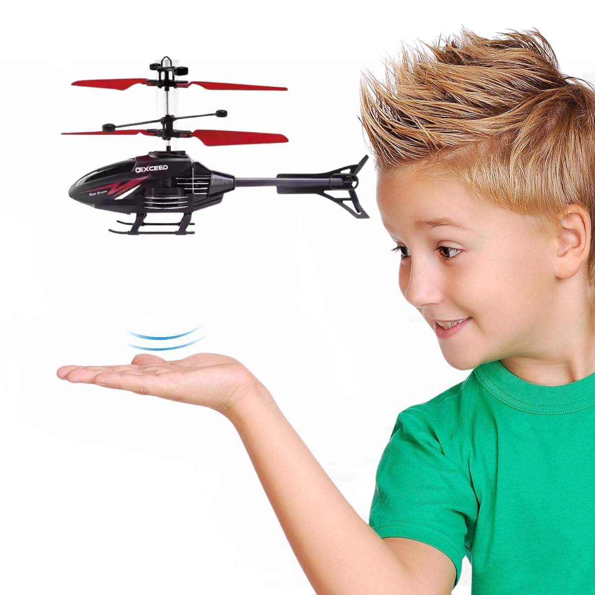 RC Remote Control Helicopter for Boys & Girls | Unbreakable Flying Toy with USB Charging Cable | Dual Rotating Blades | Indoor Outdoor Helicopter Toy for Kids