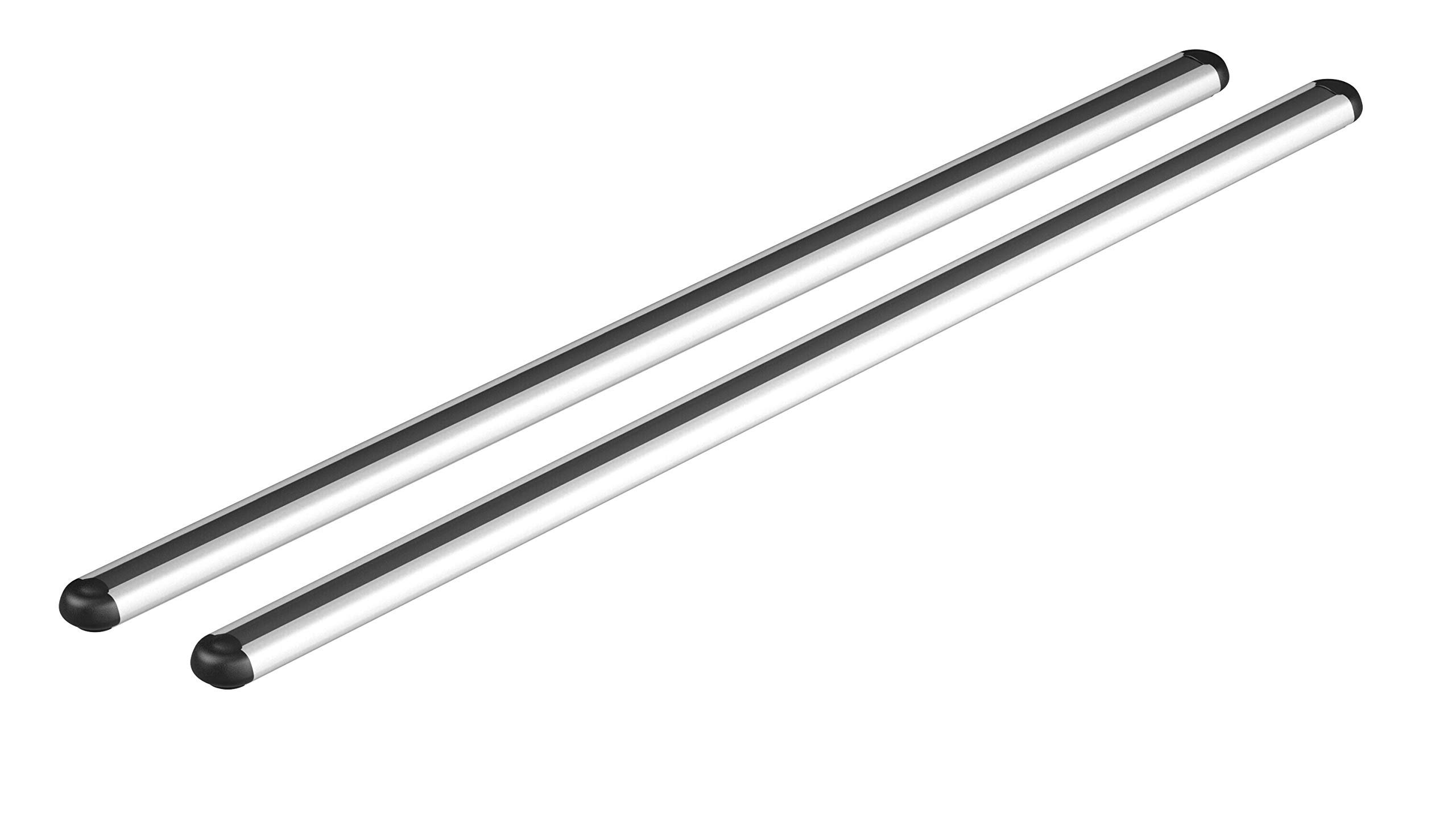 NORDRIVE N15025 Alumia, Coppia Barre portatutto in Alluminio - M - 120 cm