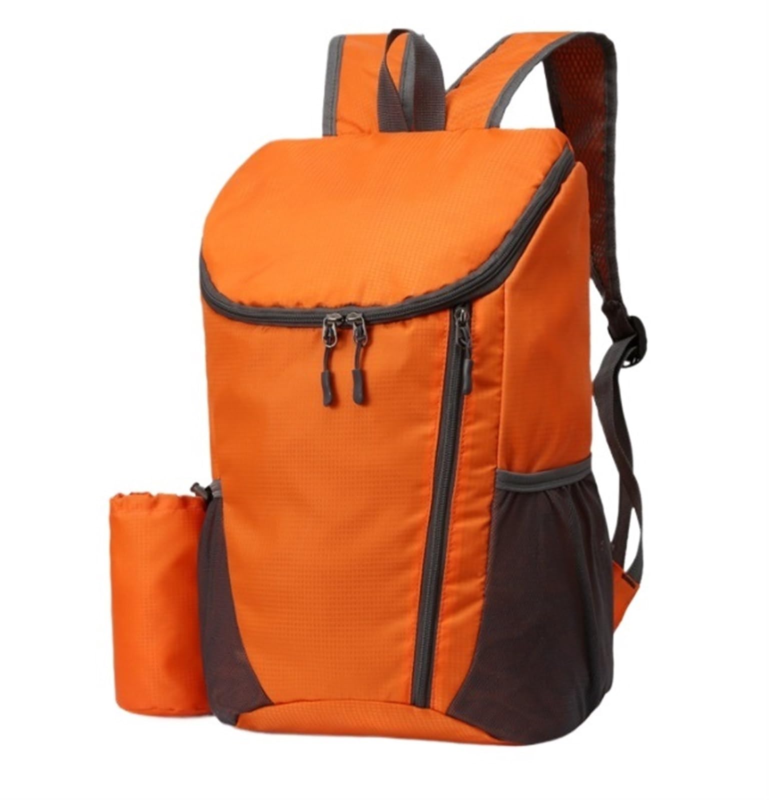 Mochila Senderismo Mochila De Camping Ultraligera con Portabotellas Viaje Plegable Viaje Excursiones Deporte(E)