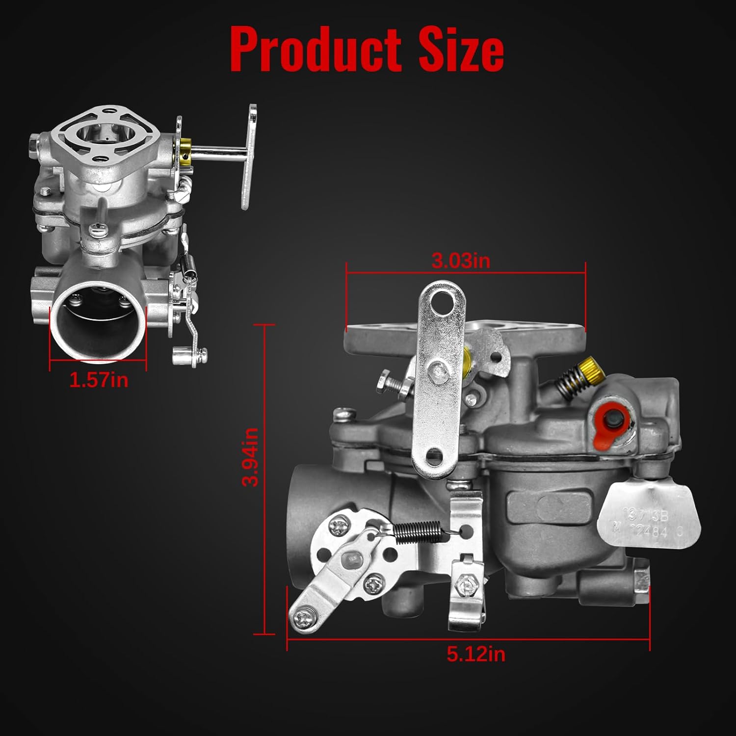 13713B Carburetor for Lincoln Welder Sa200 Sa-250 F-162 F-163 Replace 13713 Sa-200 Sa 250 F162 F163 Gas Engine Powered Sa 200 Carb kit