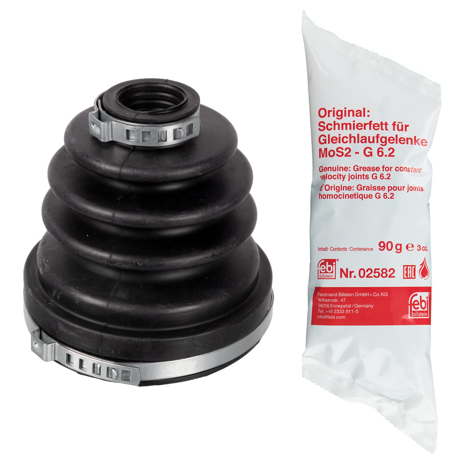 CV Joint Boot fits LANCIA MUSA 350 1.3D 09 to 12 199B1.000 C.V. Driveshaft Febi