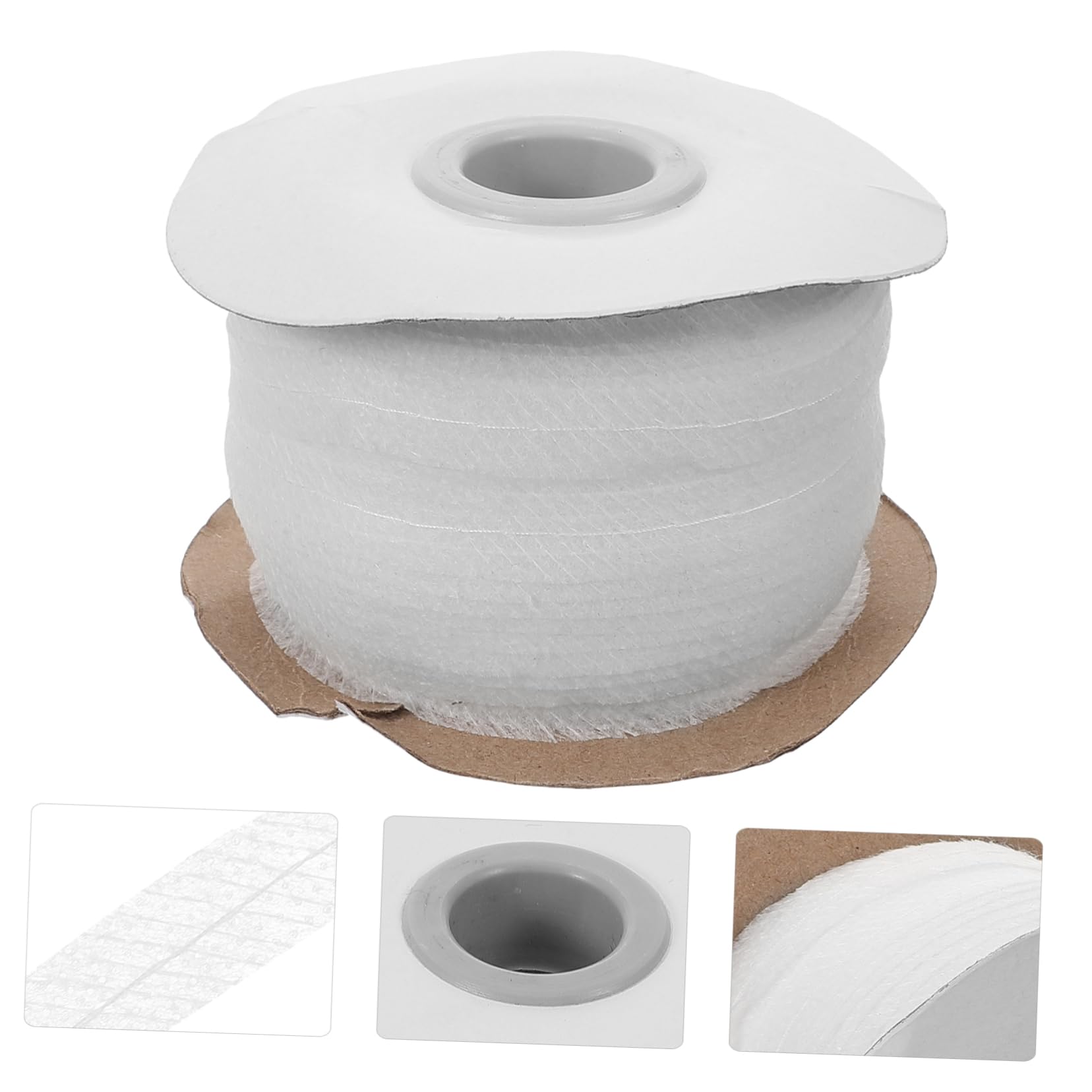 4rouleaux Bande Thermocollante Tissu Non-tissé Fabrication Facile De Doublures Pour Couture Idéale Pour Ourlets Et Réparations Vêtements Utilisation Simple Repasser