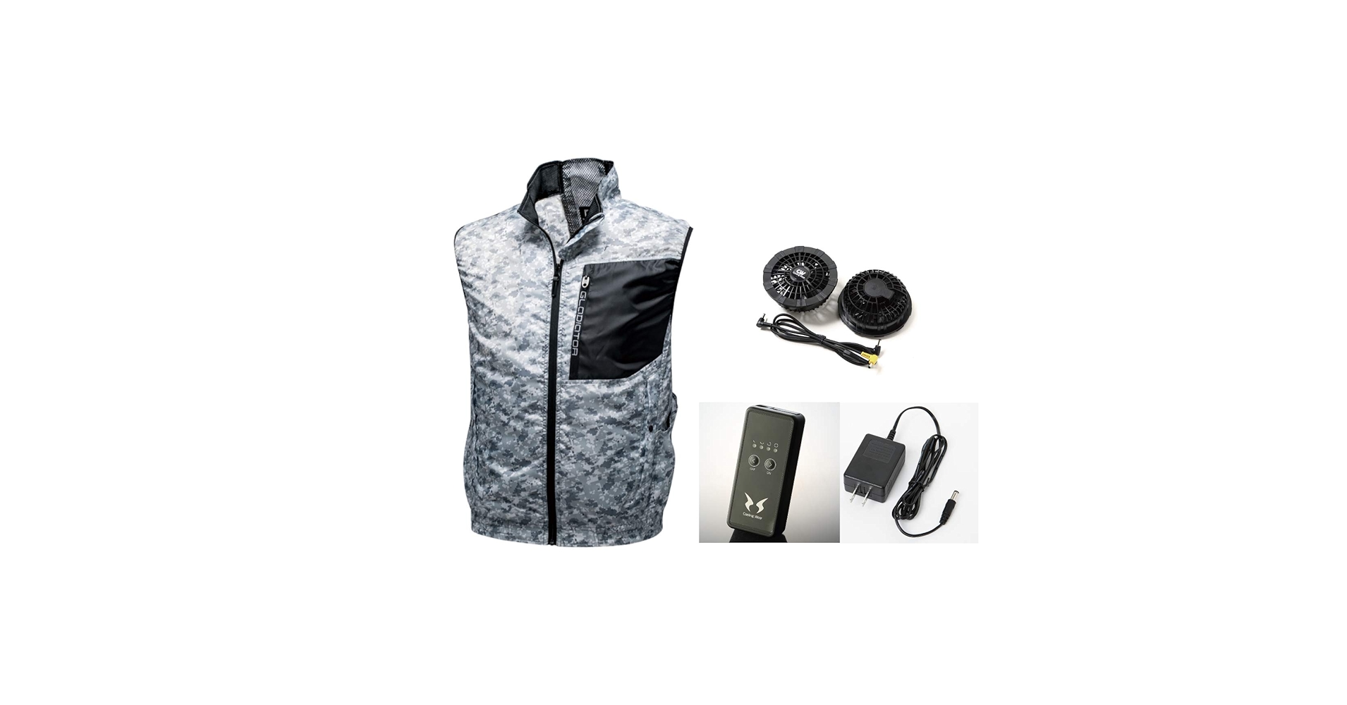 Amazon.co.jp: G-6218 ボルトクールベストセット カモグレー LL