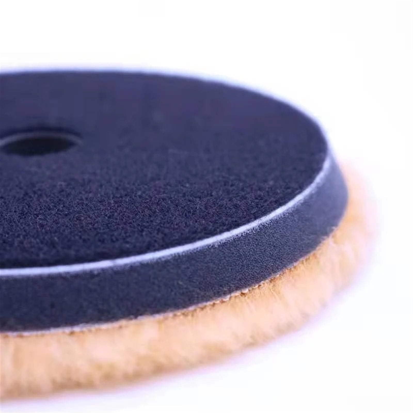 Disco di lucidatura in feltro di lana Wool Polishing Pad Car Buffing Disc Multiple Sizes Multipack Backer(5pcs,6 Inch (150mm) Backer)