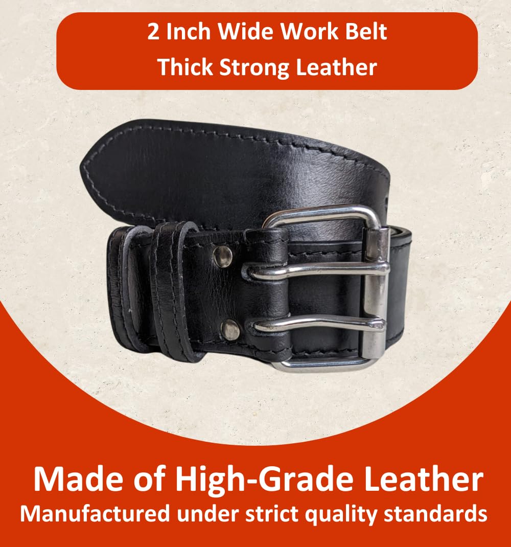 Leather Belt Cinturón de Piel para Hombre