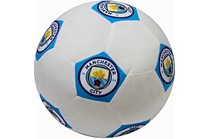 Manchester City FC 3D Soccer Cushion: A City Embroidered on a Voluminous Ball
