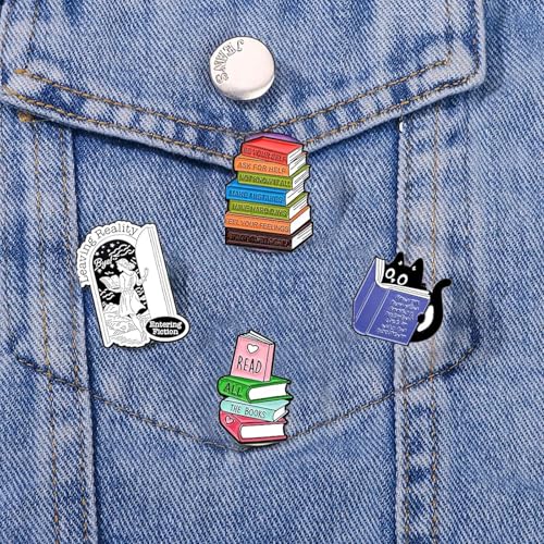 Épingles en émail pour les collectionneurs de livres sans abîmer - 6