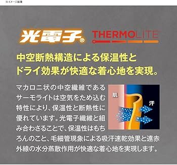 Amazon | フリーノット(Free Knot) 光電子® レイヤーテック インナー