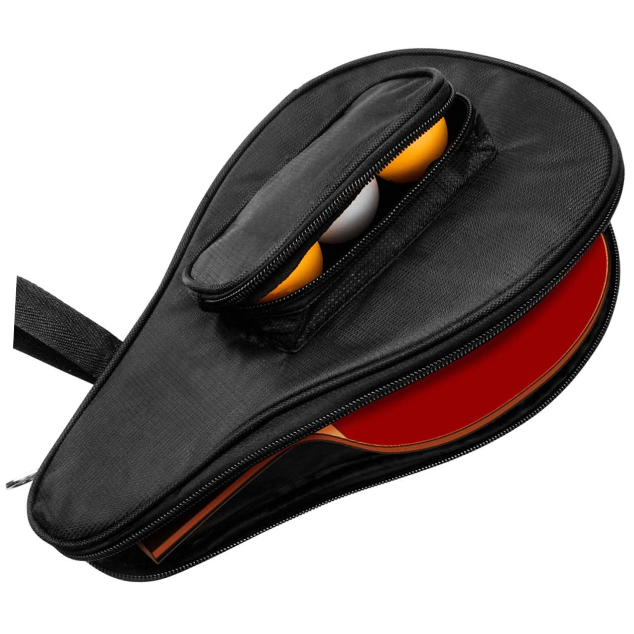 UPKOCH per Racchette Pong Custodia Portatile con Zip per Amanti Del Tennis Tavolo e Facile per Sportivi