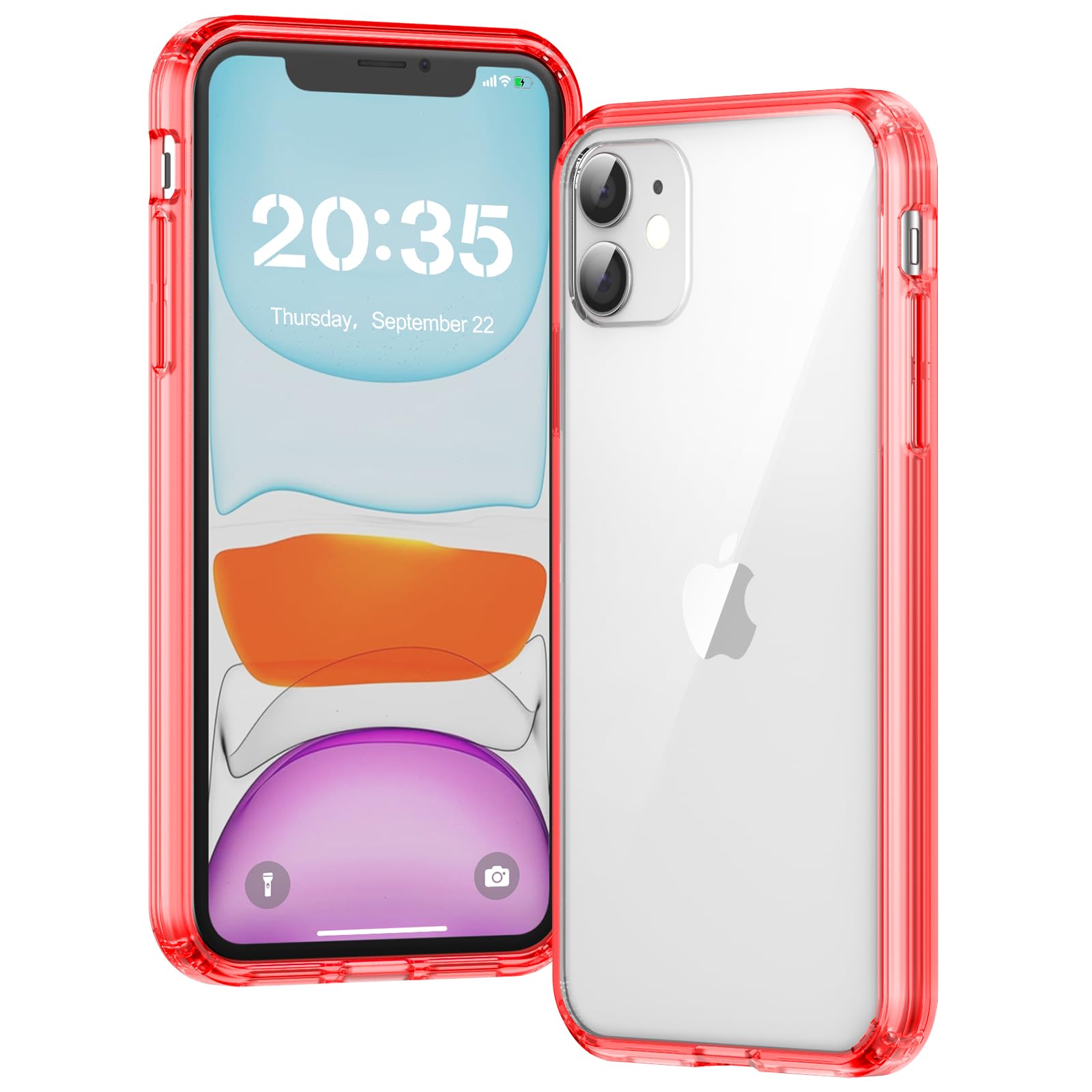 Clear Case for iPhone 15, Ultra Thin, Shockproof TPU Cover, Anti-Yellowing, Crystal Clear, Phone Case for Apple iPhone 15 - Clear — view 30