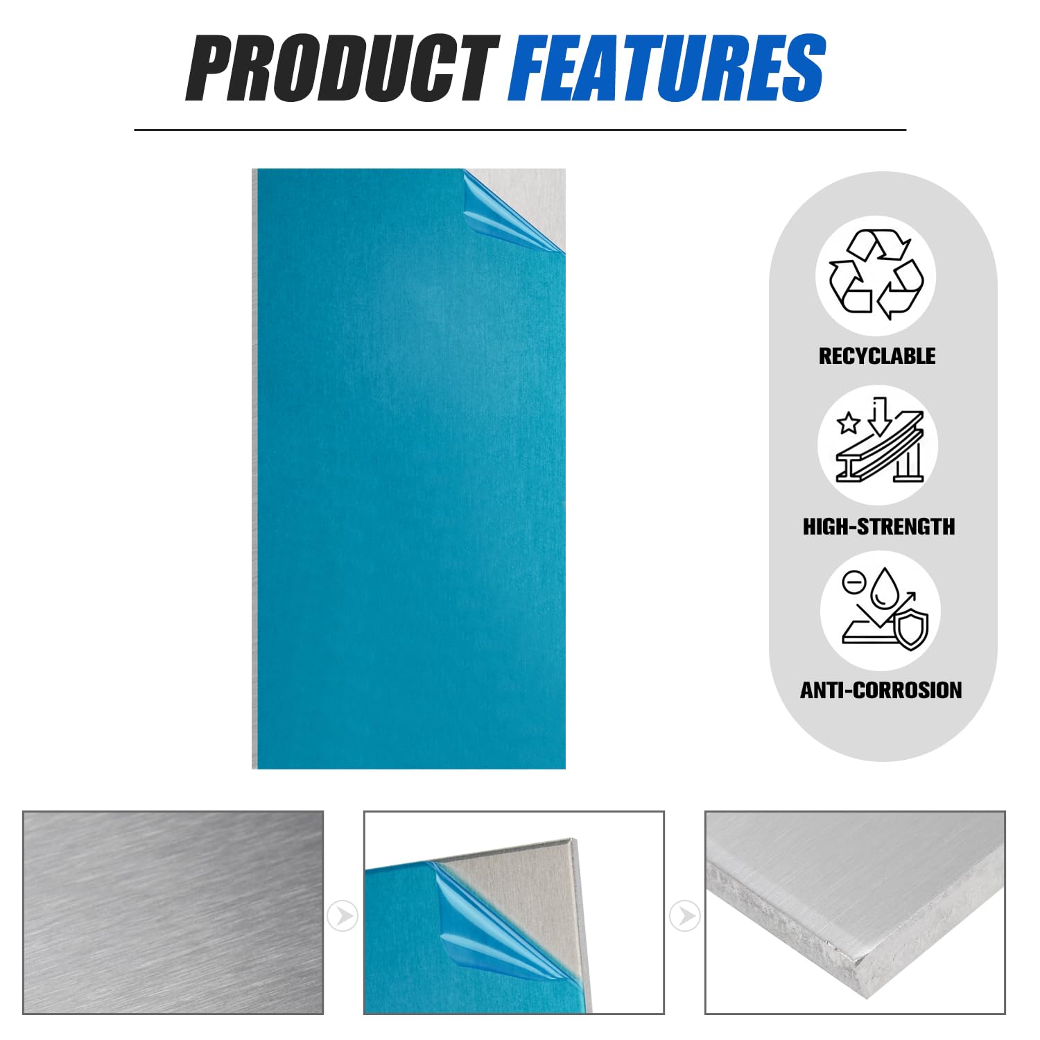 6061 Aluminum Sheet - DIY, Crafts & Industrial -3