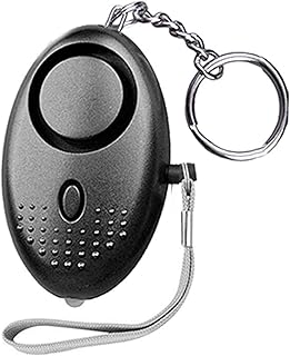 Personal security alarm, Reusable police approved 120DB self-defense panic rape attack alarm, mini safety emergency siren, electronic security attack alarm for Women/Kids/ Night walkers