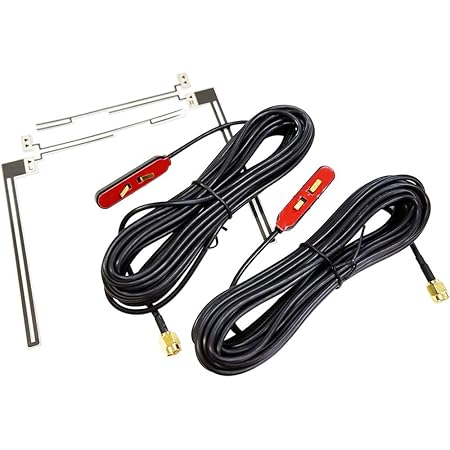 Amazon 地デジアンテナ フィルムアンテナ Sma端子 ワンセグ フルセグ対応 地デジチューナー用 I650 ワンセグ 地デジアンテナ 車 バイク