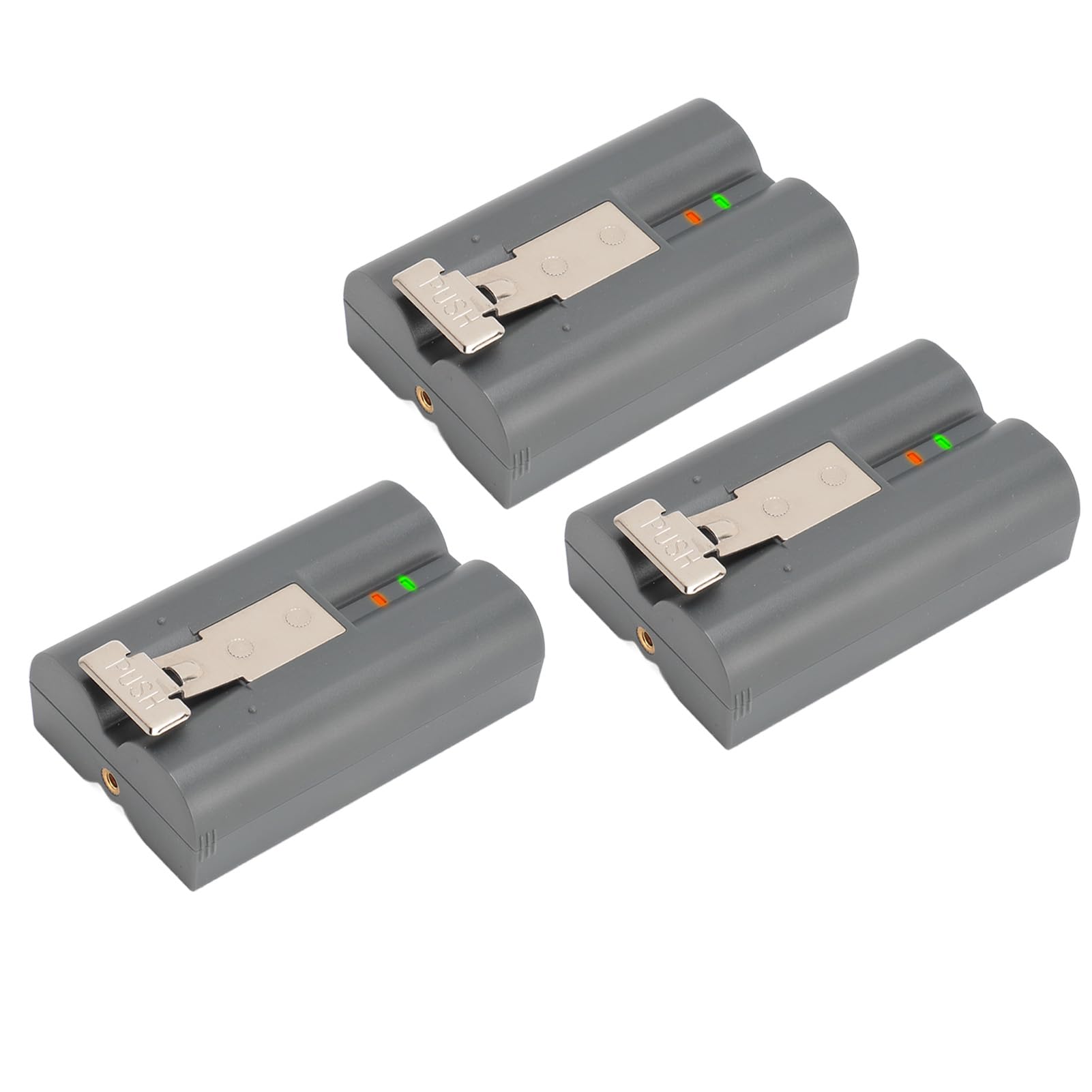 Batería de Repuesto para Cámara de Timbre de 8000 MAh, Iones de Litio de Larga Duración para Cámara de Vídeo 2 3 3plus 4, Stick Up CAM, con Protección Múltiple, Material ABS (Paquete de 3)