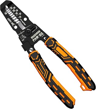 Engineer Precision Wire Stripper Ez Compatible Sizes AWG36-22; Total Length 6.3 inches 161 mm PAW-23
