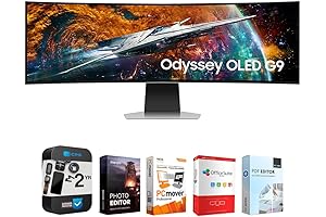 Samsung 49" Odyssey OLED G9 (G95SC) - The Ultimate Gaming Monitor for Immersive Entertainment