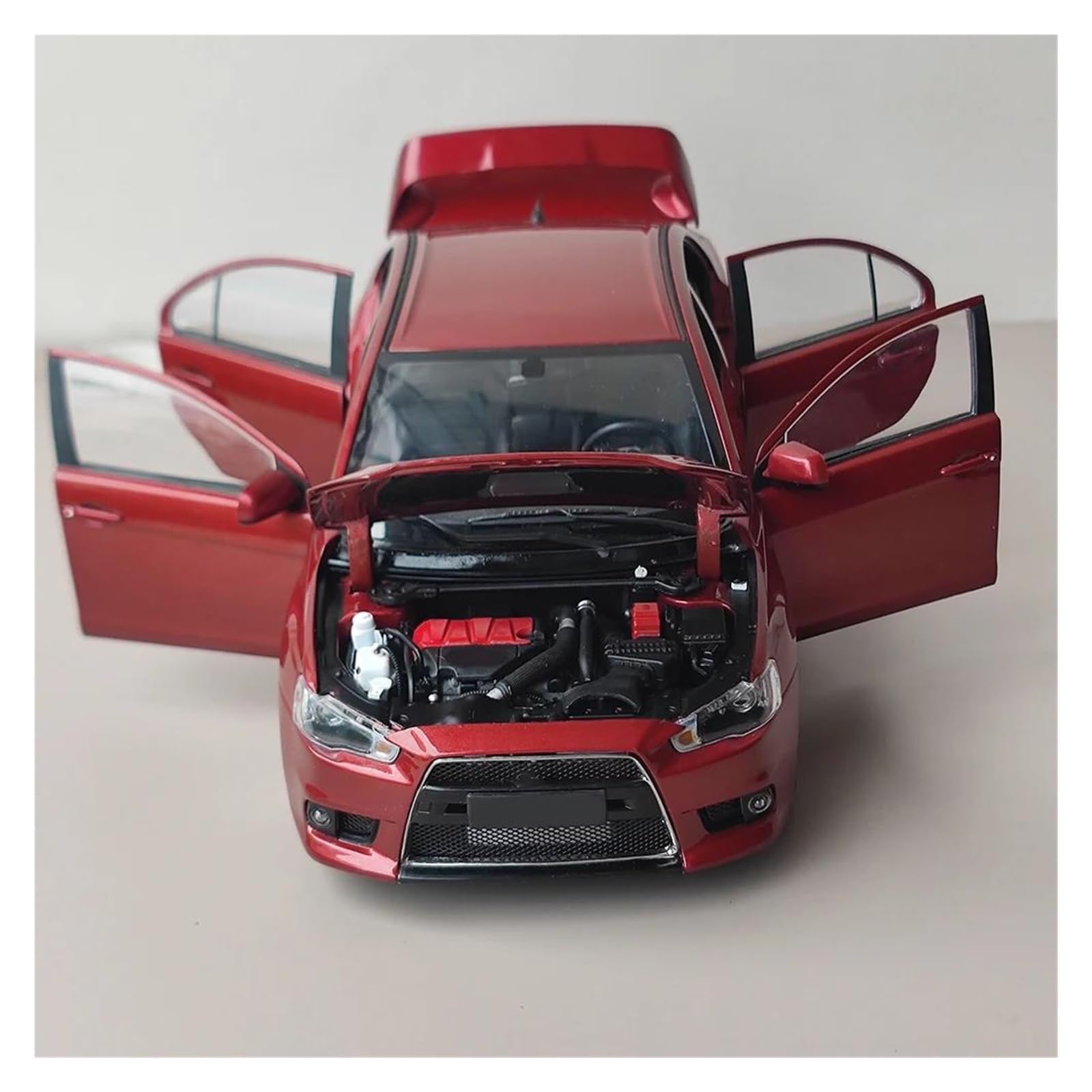 Metallo Scala Replica 1 18 Per Evo10 Simulazione Lega Pressofusa Modello di Auto Serie Arredamento Casa Hobby Veicoli Giochi Set