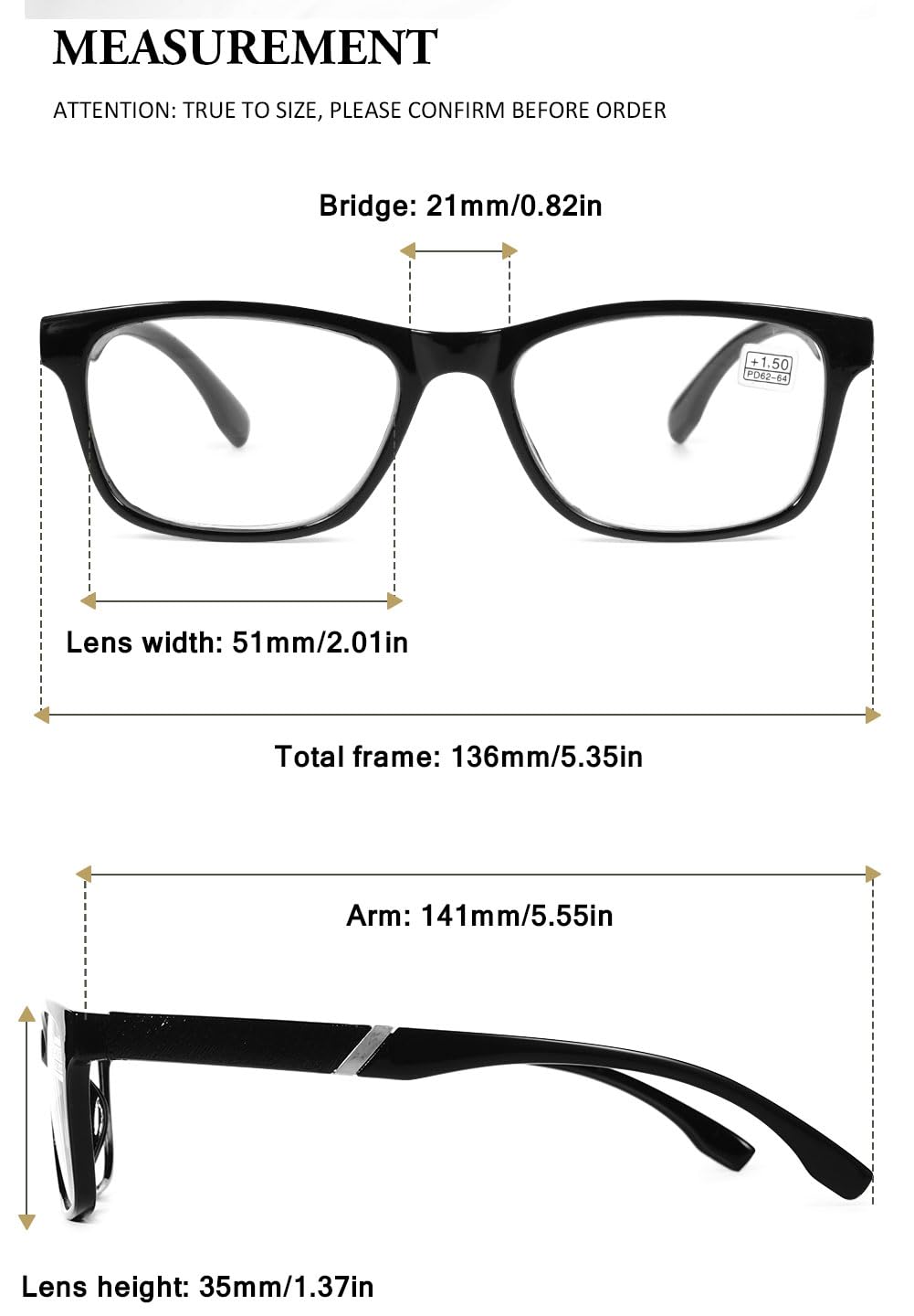 VEVESMUNDO Gafas de Lectura Mujer Hombre Flores Vintage Moda Presbicia Leer Graduadas Vista Lejos 1.0 1.5 2.0 2.5 3.0 3.5 4.0 Negro Azul Gris Blanco Naranja Morado (3.0, 6 Gafas)