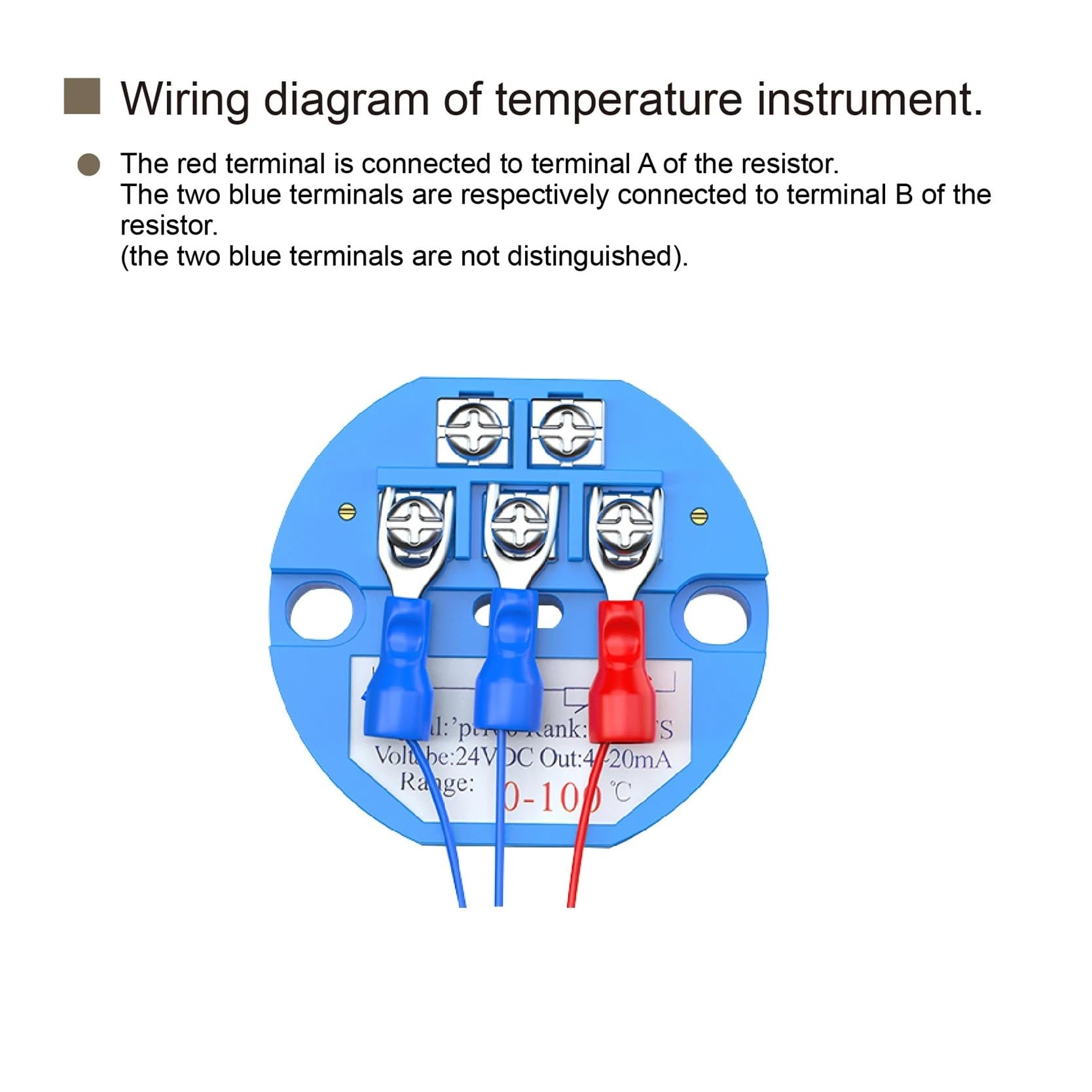 Czujnik temperatury, Złącze termopary Czujnik Wtyczka lotnicza Typ RTD Przemysłowa sonda temperatury Czujnik temperatury rezystancyjny(Length 5 m,200 mm)