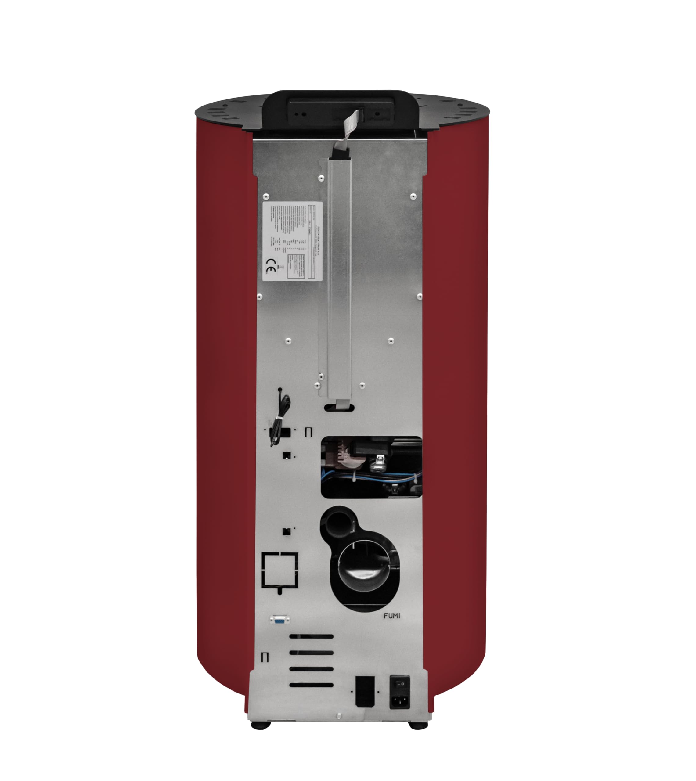 STUFE A PELLET ITALIA Boston 9 kW WiFi Pelletöfen Effizienz 91% Heizt 80m² Autonomie 21 Std. Programmierbar WiFi-Steuerung 5 Geschwindigkeiten