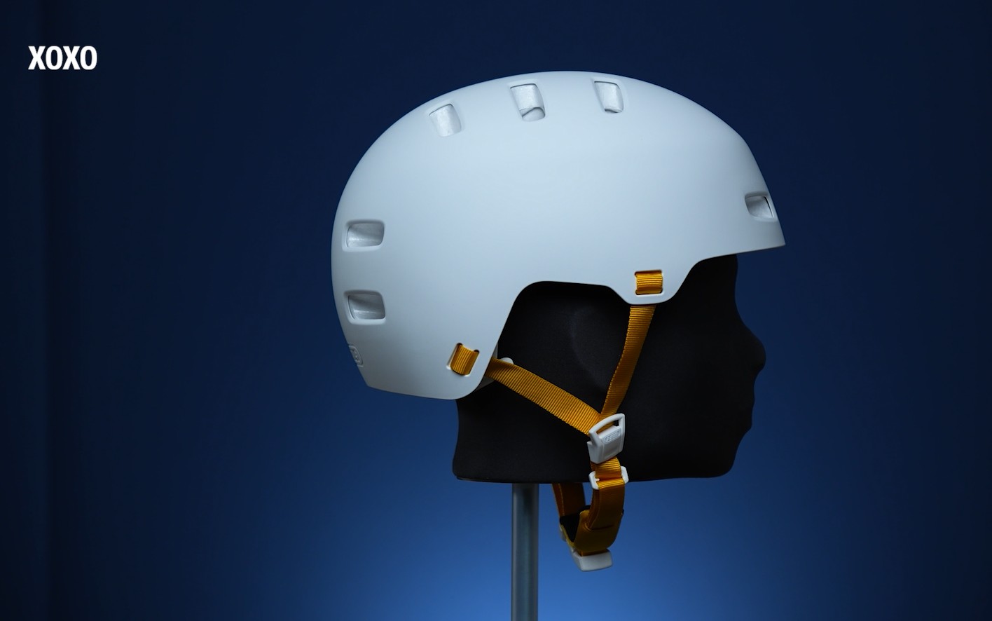 Casco Patinete Electrico Adulto ABUS Fahrradhelm XOXO ECO - Cityhelm Im Skater-Look - Helm Für Skateboard, Fahrrad, Scooter - Alle Komponenten Teilweise Oder Komplett Recycelt - Für Jugendliche Und Erwachsene - Größe