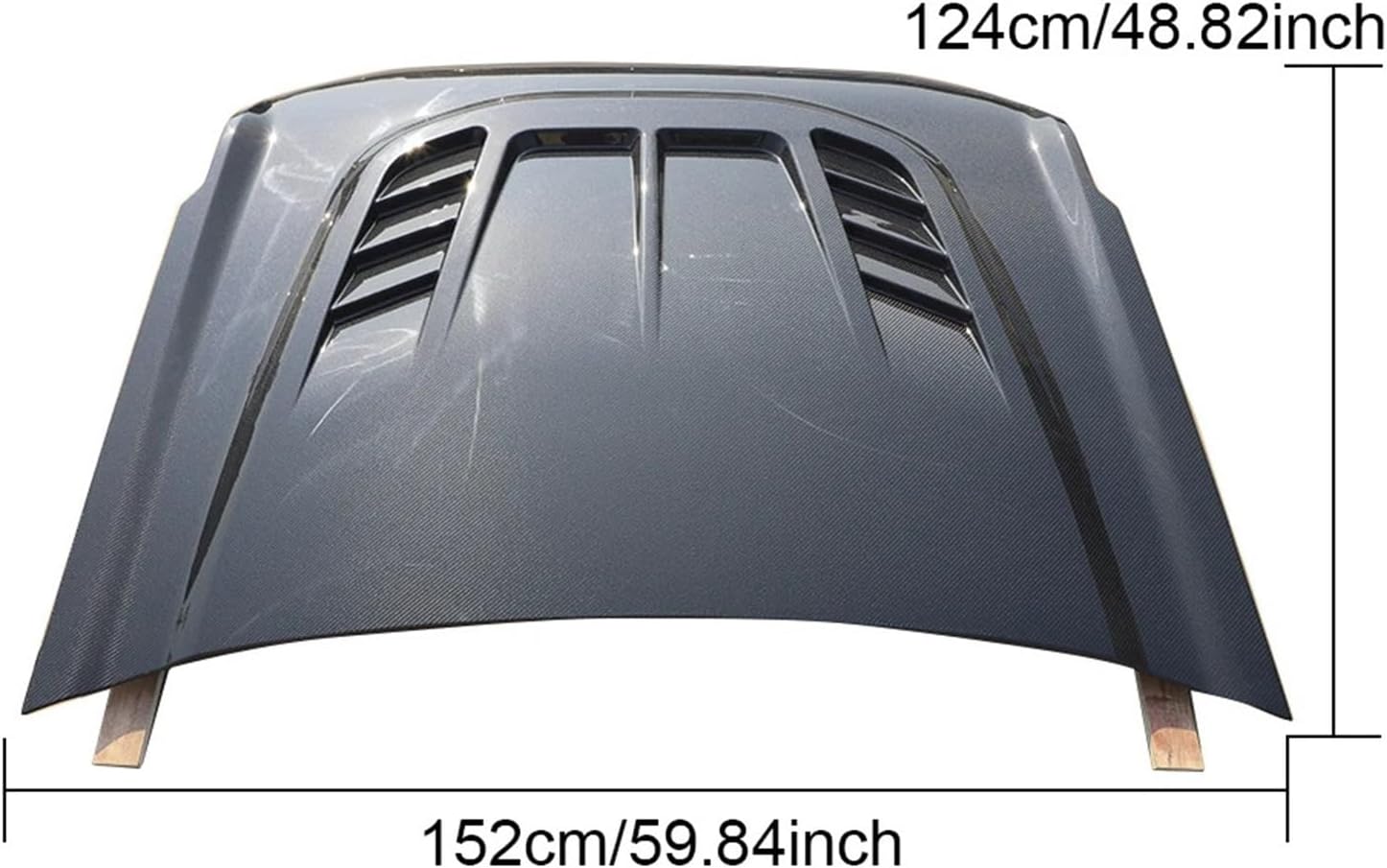 Carbon Fiber Hood Auto Bonnet Engine Hood Compatible With Ford Bronco 2021-2023