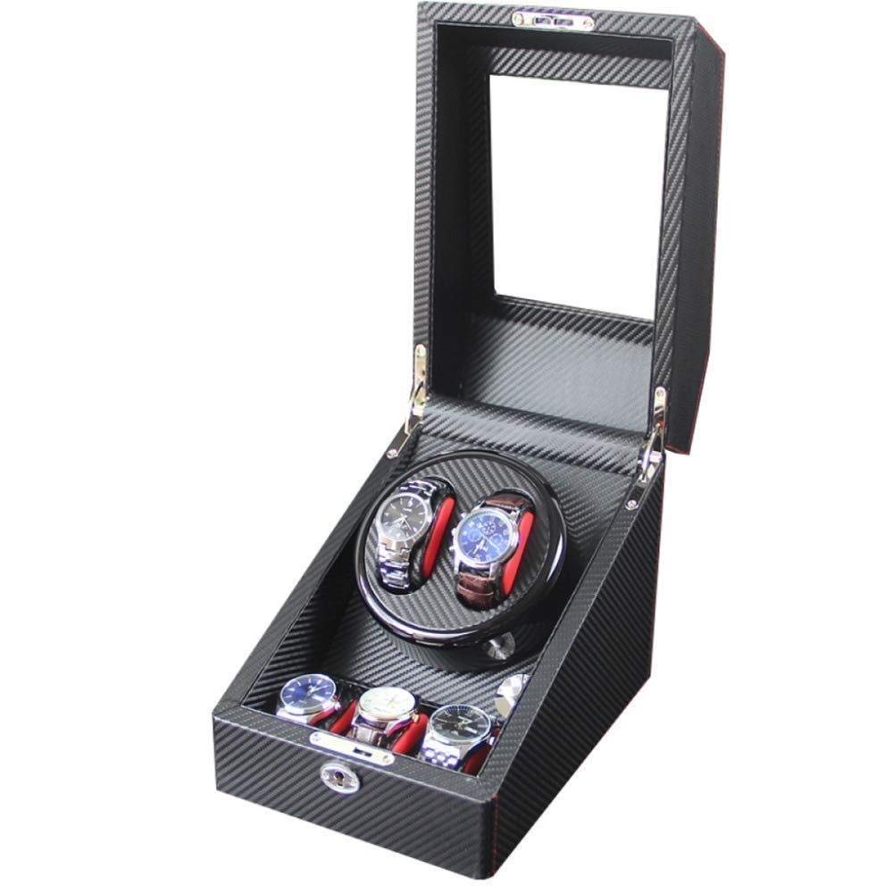 Guarda Gli avvolgitori Orologi Orologi Meccanici Orologio Meccanico di avvolgimento Automatico della Scatola Rotante Moto Box Shaker Watch Watch whower Orologio storageqd