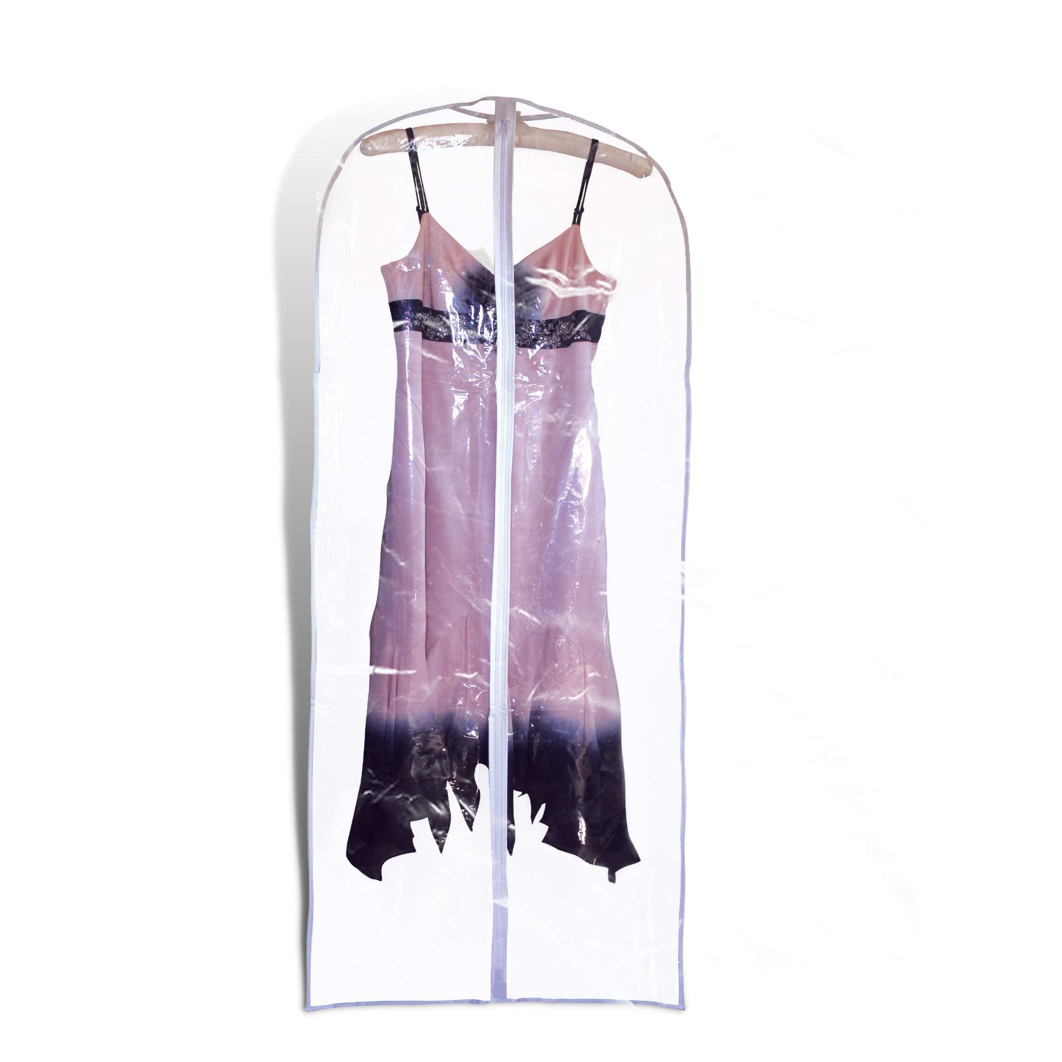 Hoesh International Clear Hoesh Waterproof 72" Bridesmaid Weddings Prom Gown Dress Cover Garment Bags (, 1)