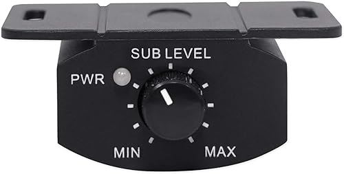 Miniatura 6 de Rockville Paquete SS8P Subwoofer activo para cochecamión de 400 vatios y 8 pulgadas delgado debajo del asiento, kit de instalación de amplificador