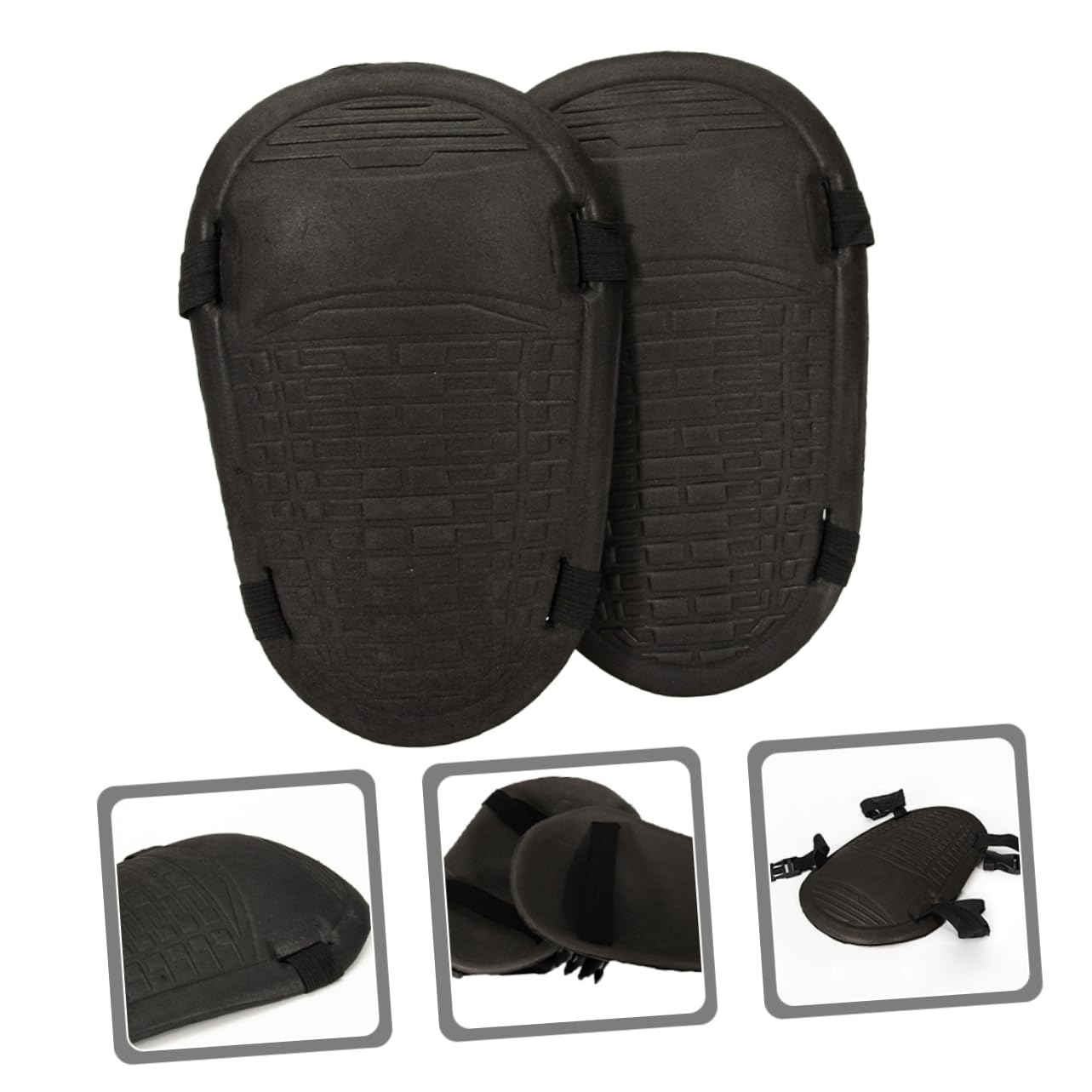 HOMOCONO Thick Knee Pad Stabilizer Brace Kneepad for Sports Work Outdoor Use
