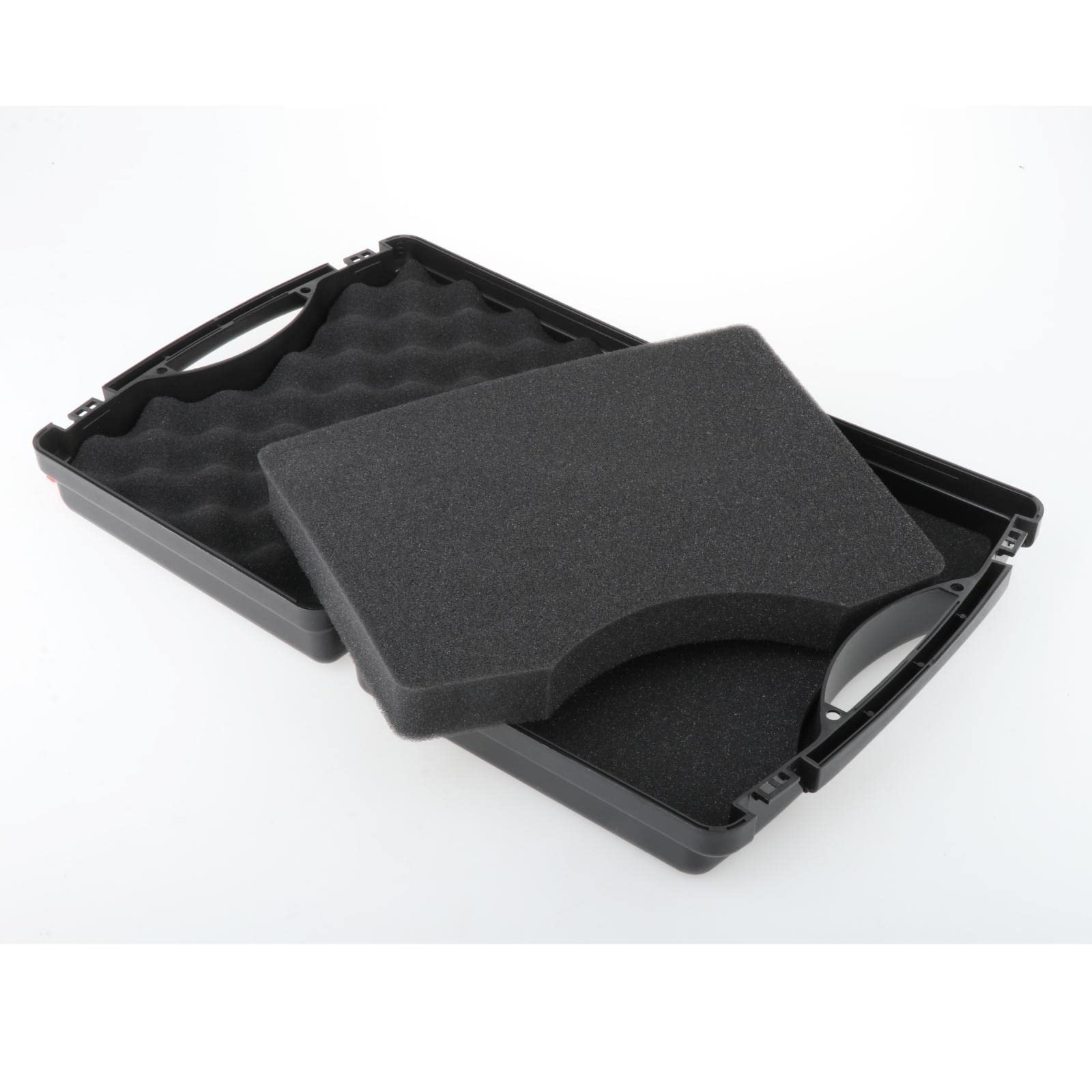 Caja de Herramientas Multifuncional con Protección de Esponja, Organizador de Espuma Resistente Al Agua, Compartimento para Bricolaje, Caja Vacía Dura, 281mmx230mmx82mm, Individual