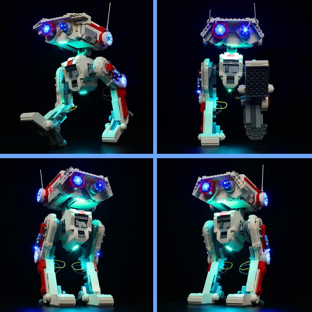 VONADO LED Light Kit Compatible with BD-1 75335 Building Set (No Lego Model), Remote Control Lighting for BD-1 Droid (ONLY Light)